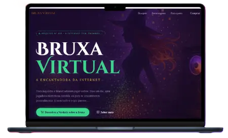 Preview da Landing Page do Livro